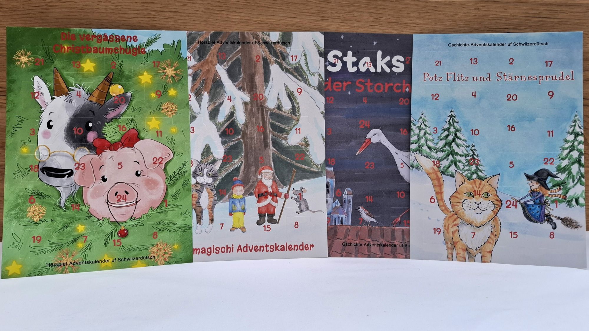 Hörspiel-Adventskalender – alle 4 Geschichten