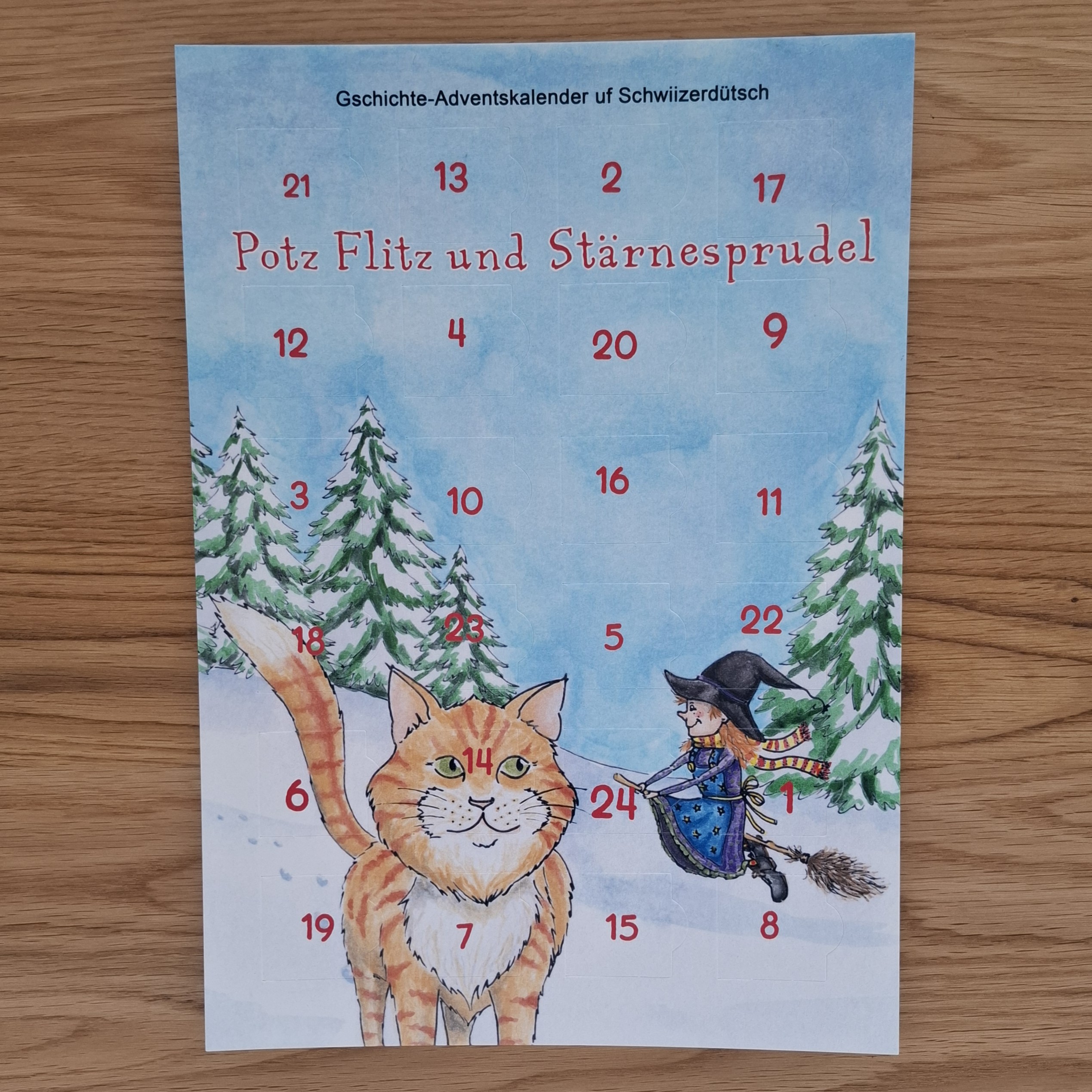 Potz Flitz und Stärnesprudel 1 - Adventskalendergeschichte – Bild 2