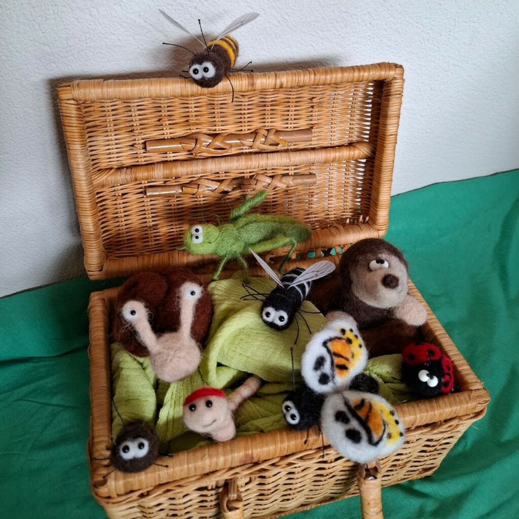 Abentüür uf de Wiese, Spielfiguren zum Erzählen